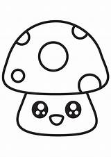 Mushroom Seta Comidas sketch template
