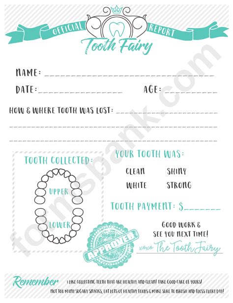 tooth fairy letters printable prntblconcejomunicipaldechinugovco