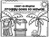Froggy Hawaii Goes Aloha Coloring School Freebie Pages David Activities Template Choose Board Teacherspayteachers sketch template