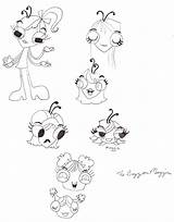 Maggie sketch template