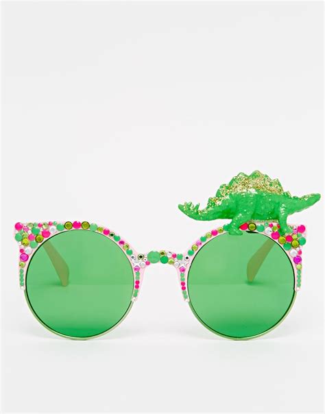 image 2 of spangled super steggy sunglasses with images sunglasses