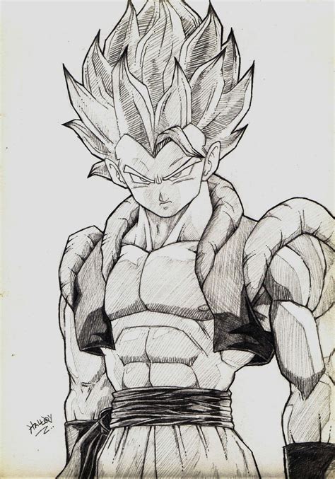 Gogeta Dragon Ball Gt Alien Desenho Goku Desenho