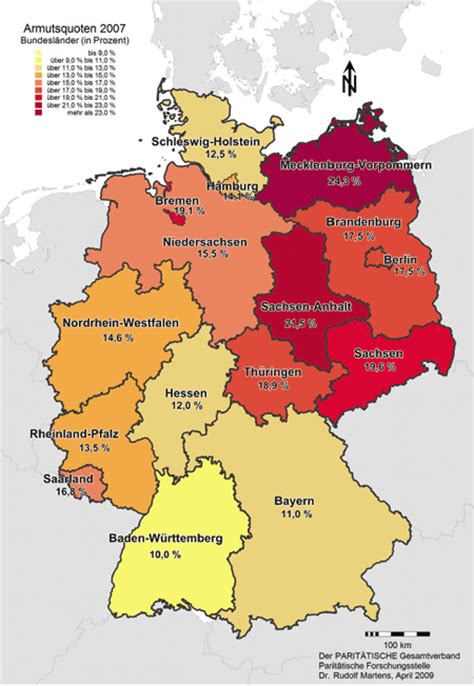 Karte Von Deutschland Stadt Regionalen Politisch