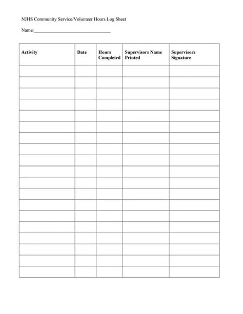 log book templates word excel