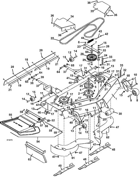 mower shop incdeck assembly     grasshopper lawn mower parts diagrams