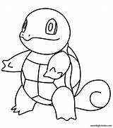 Pokemon Squirtle Coloring Pages Charmander Bulbasaur Starter Characters Print Color Squad Printable Kids Pokémon Getcolorings Colorings Popular sketch template
