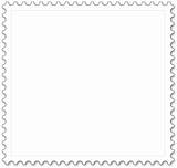 Stamp Square Coloring Stamps Feel Private Use sketch template