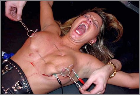 tit torture with nails image 4 fap