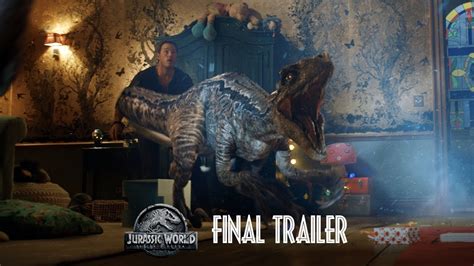 Ny Trailer För Jurassic World Fallen Kingdom Dinosaurierna återvänder