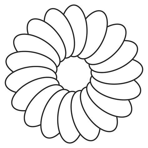 flower outline  kids   flower outline  kids png