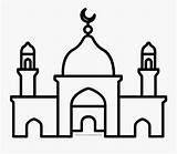 Mosque sketch template