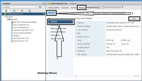 configuring email alert  vcenter server mastering vmware