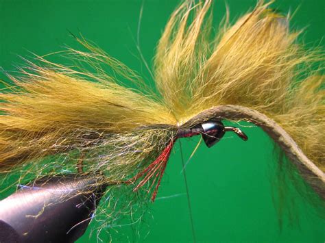 my trout fly zonker strip sculpin