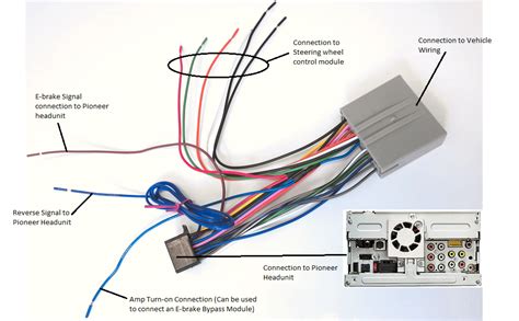 pioneer dmh nex wiring harness diagram