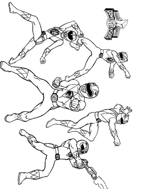 power rangers coloring pages   print power rangers