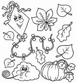 Coloring Pages Autumn Kids Printable Fall Weather Color Getcolorings Toddler Cool Tone Print sketch template