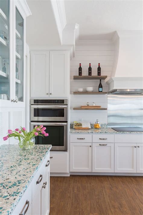 14 Kitchens With Recycled Glass Countertops