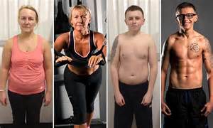 mother and son swap junk food for the gym and reveal