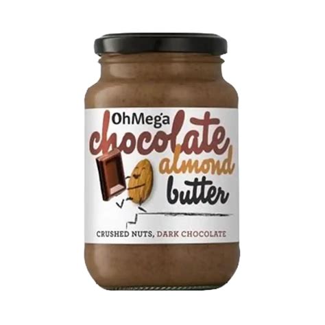 Ohmega Chocolate Almond Butter 400g
