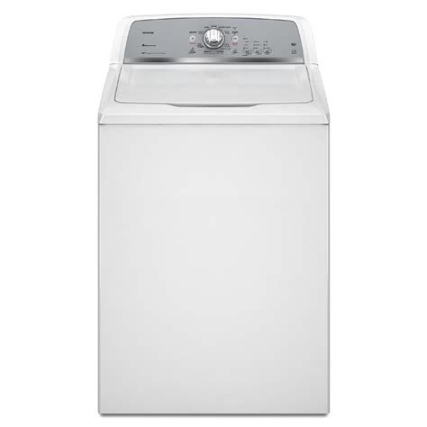 maytag bravos  cu ft high efficiency top load washer white  lowescom