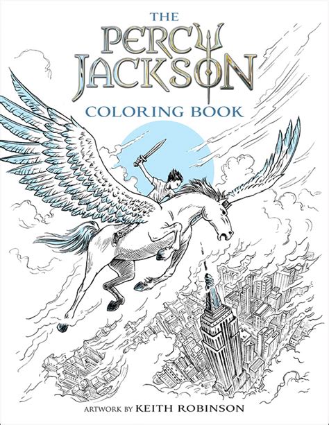 percy jackson colouring book  behance