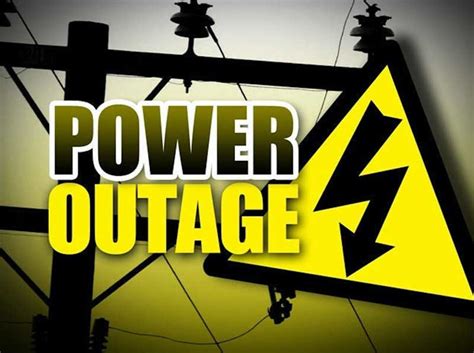 update  power restored  problem  goshen substation knocks  power
