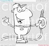 Gasoline Outlined Illustration Man Rf Royalty Clipart Toon Hit sketch template