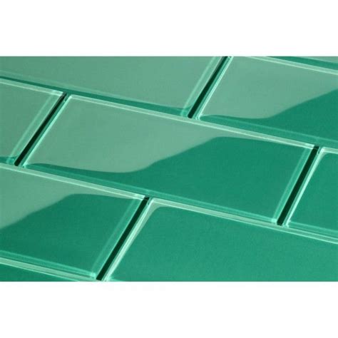 Emerald Green Subway Tiles Giorbello Subway Tile In 2019 Green