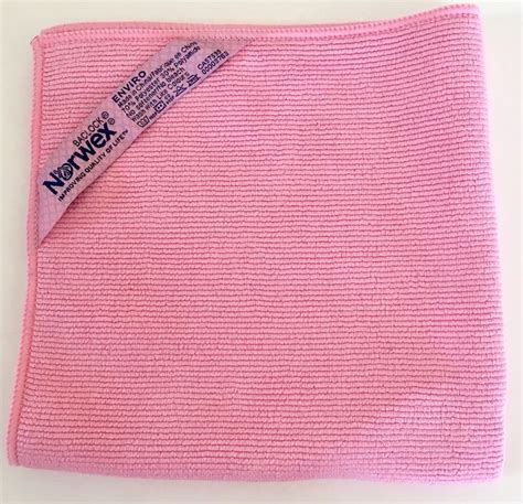 norwex envirocloth pink  clean  chemicals car home microfiber home garden