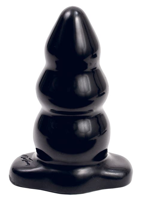 Doc Johnson Tripple Ripple Butt Plug Black Anal Probe Male Sex Toys Ebay