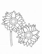 Sunflower Coloring Pages Printable Color Nature Kids Flower Sheets Sunflowers Sun Clipart Drawing Clip Printables Book Library Flowers Getdrawings Bestcoloringpagesforkids sketch template