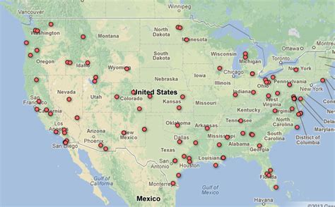 faa releases  drone listis  town   map electronic frontier foundation