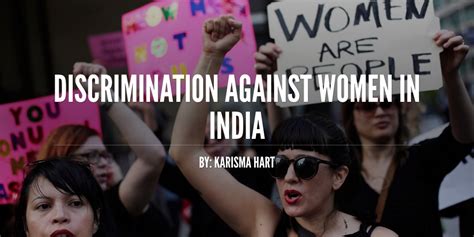 Discrimination Against Women In India