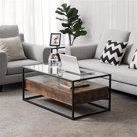 glass coffee tables   living room craves