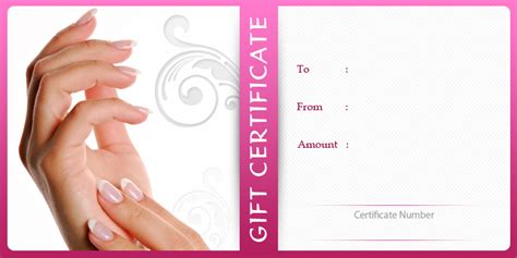gift certificate templates gift certificate factory