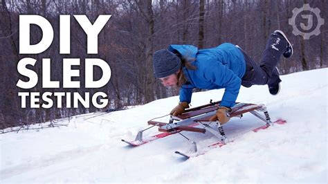 Diy Snow Sledge How To Build A Sled Diy Mother Earth News See