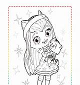 Charmers Little Coloring Pages Hazel Template sketch template
