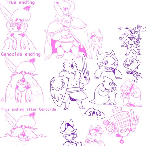 Spoilers Assorted Undertale Doodles By Ropnolc On Deviantart