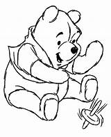 Pooh Winnie Coloring Pages Clipart Printable Bear Drawing Happy Friends Stencils Fun Clip Cliparts Drawings Wallpapers Baby Clipartmag Disney Family sketch template