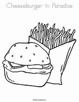 Coloring Cheeseburger Paradise Favorites Login Add sketch template