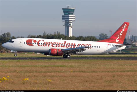 tc tjf corendon airlines boeing   photo  karl heinz krebs id  planespottersnet