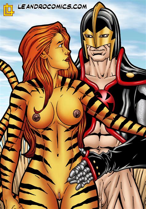 view [leandro comics] tigra makes your meat sword purr avengers hentai porn free