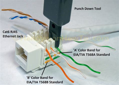 cate wiring diagram wall plate