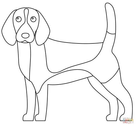 beagle coloring pages printable beagles coloring page  print