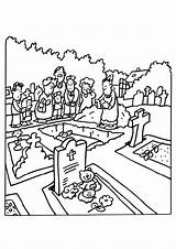 Funeral Coloring Pages sketch template