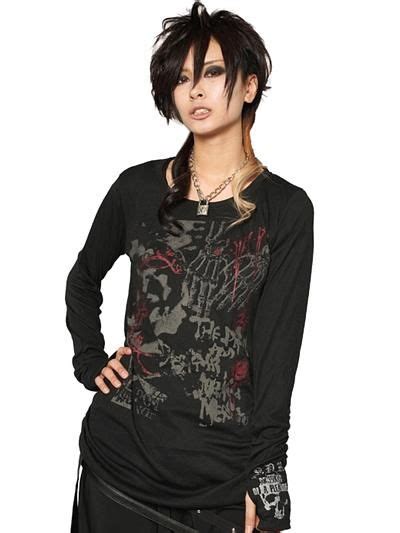Gothic Girl Shirring Long Sleeve T Shirt S Sa84804 10109