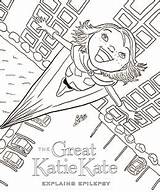 Katie Kate Great Pages Epilepsy Coloring Explains Deland sketch template