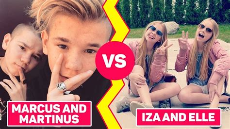 marcus and martinus vs iza and elle twins ★ battle musers best