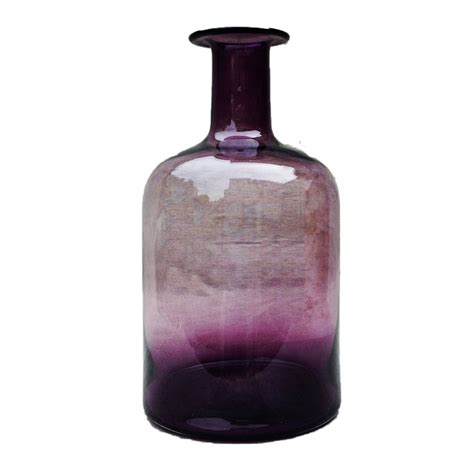 Purple Glass Bottle