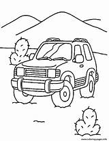 Coloring Pages Transportation Car Cars 4x4 Printable Book Life Big Transport sketch template